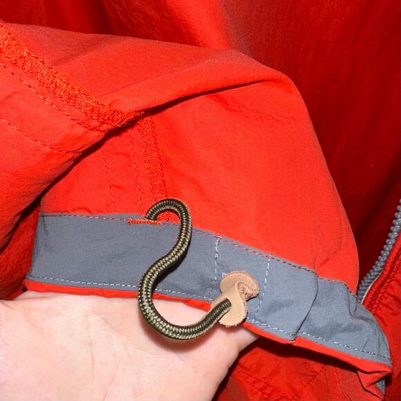 Relwen Ultralight Red Orange Shell Hooded Jacket Size Small - Picture 10 of 16